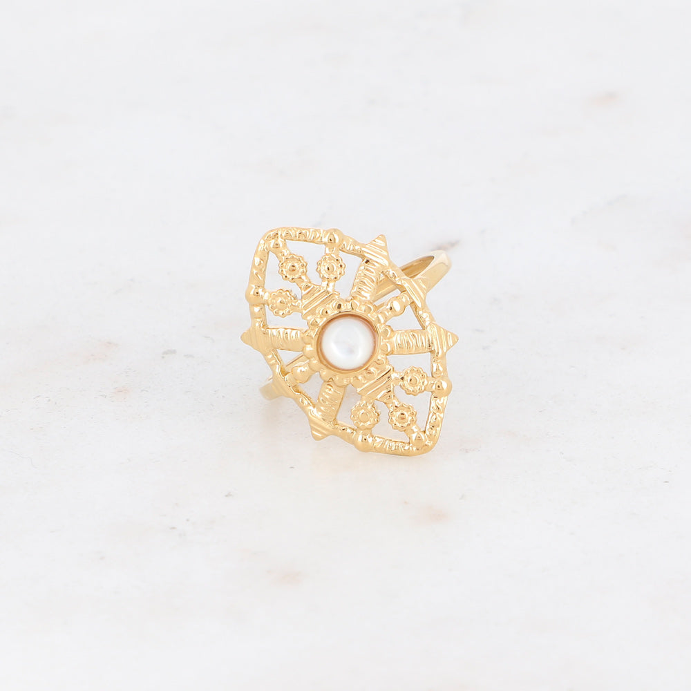 Bague rosace