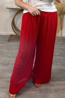 Pantalon plissé