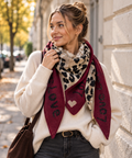 Écharpe triangle Léonie