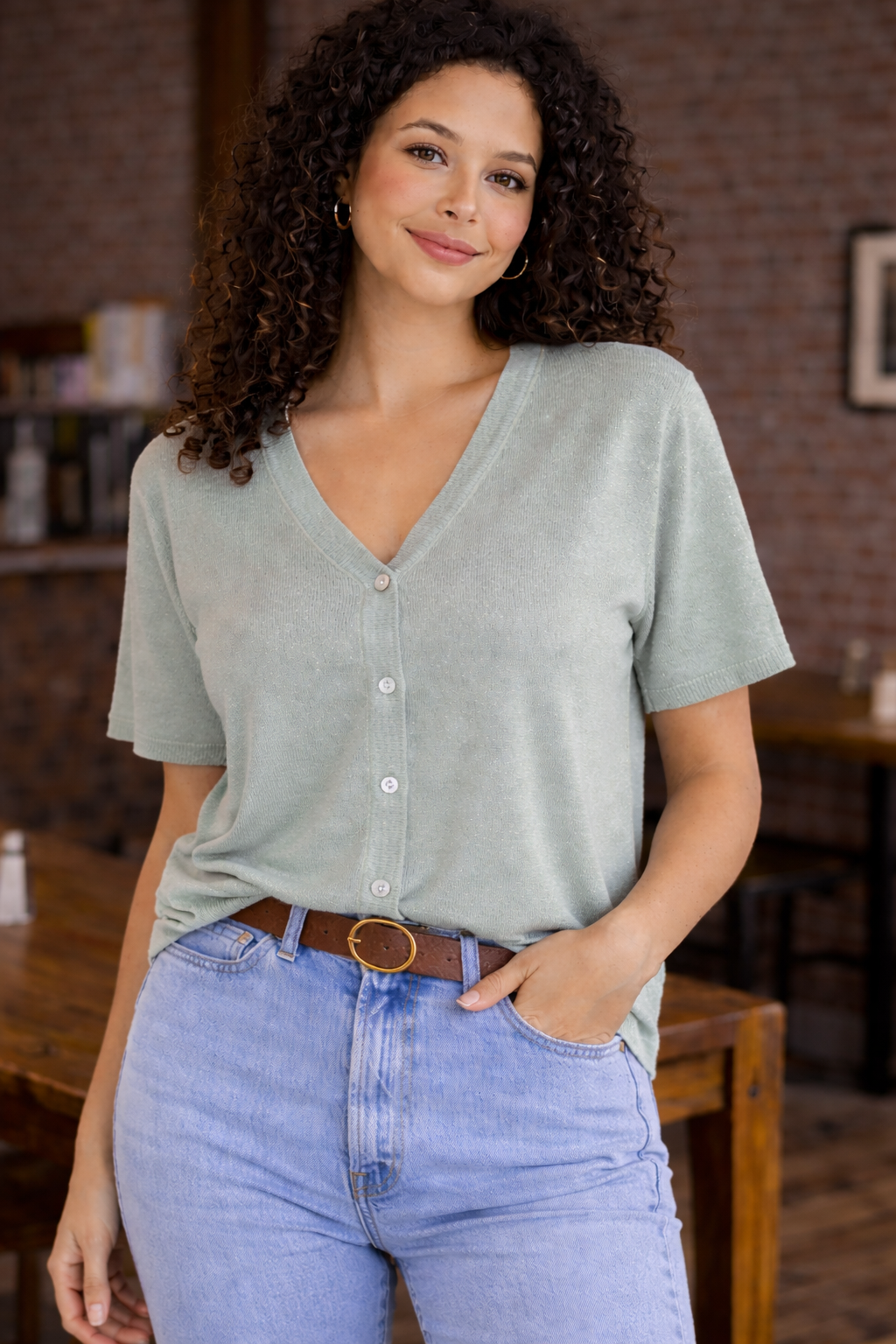 🌿 Gilet léger Léa