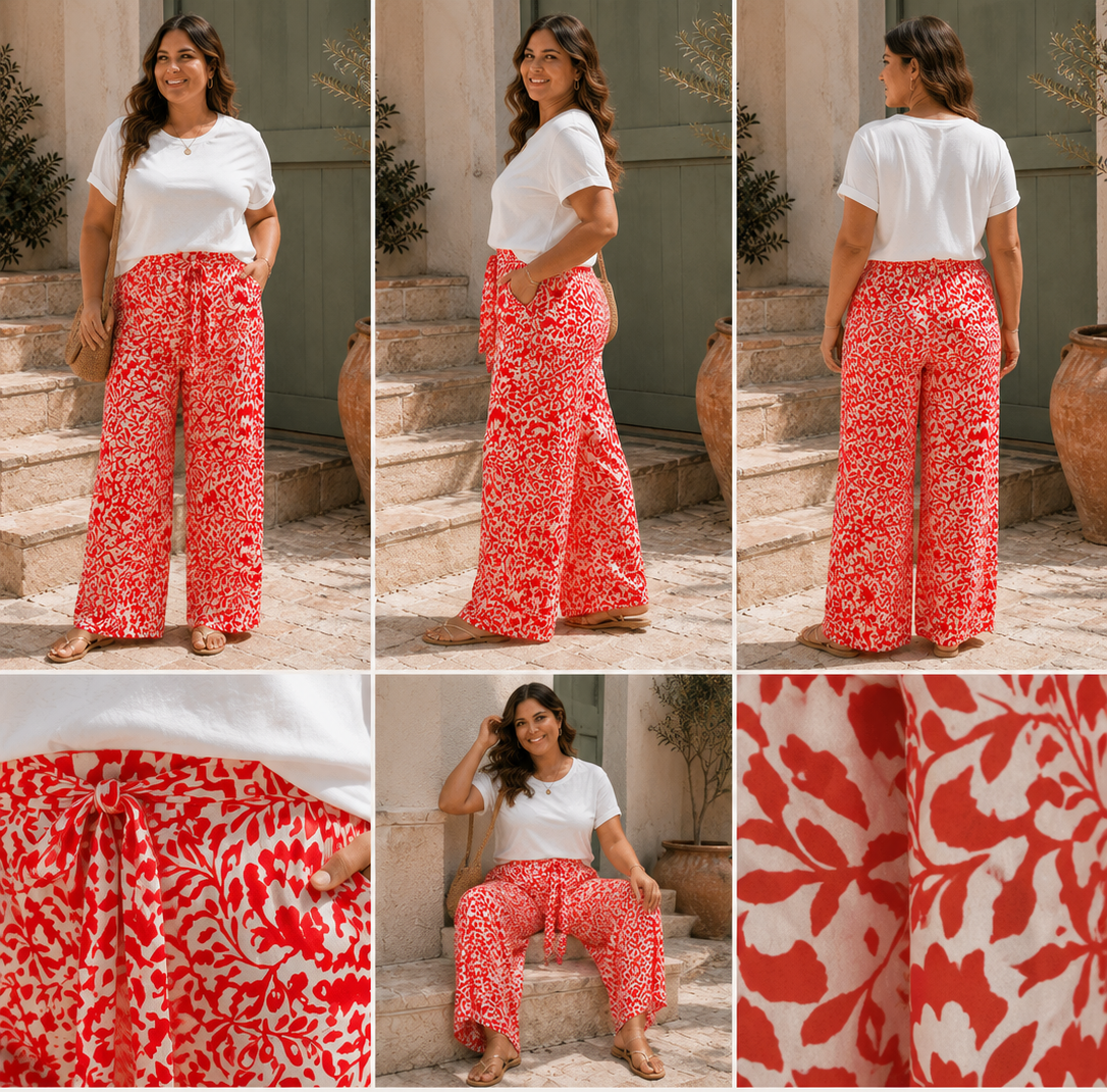 Pantalon Coraline – Grande Taille ❤️