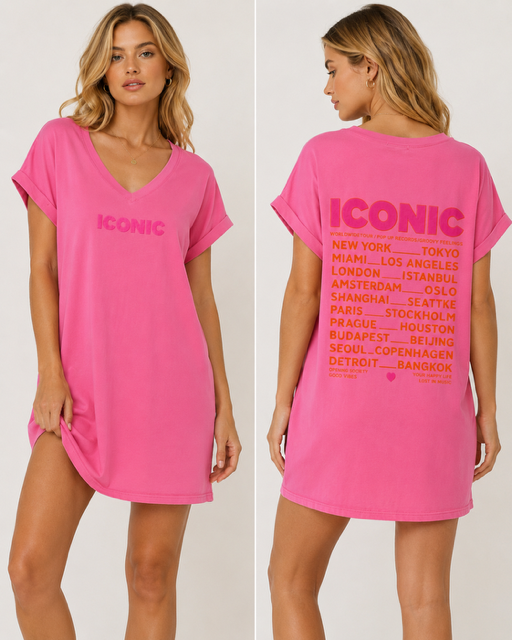 🌿 Robe/Tee-shirt ICONIC