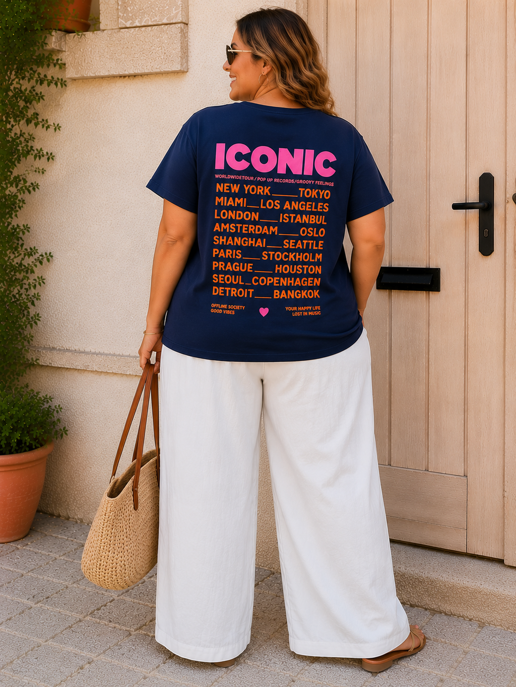 🌸 Tee shirt Iconic Grande Taille