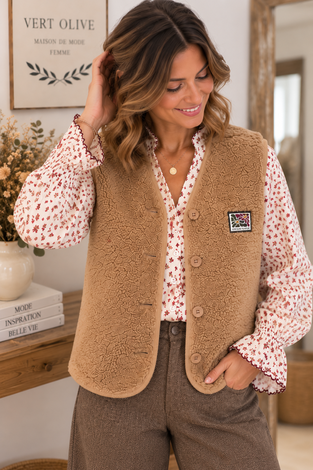 Gilet sans manches Margot