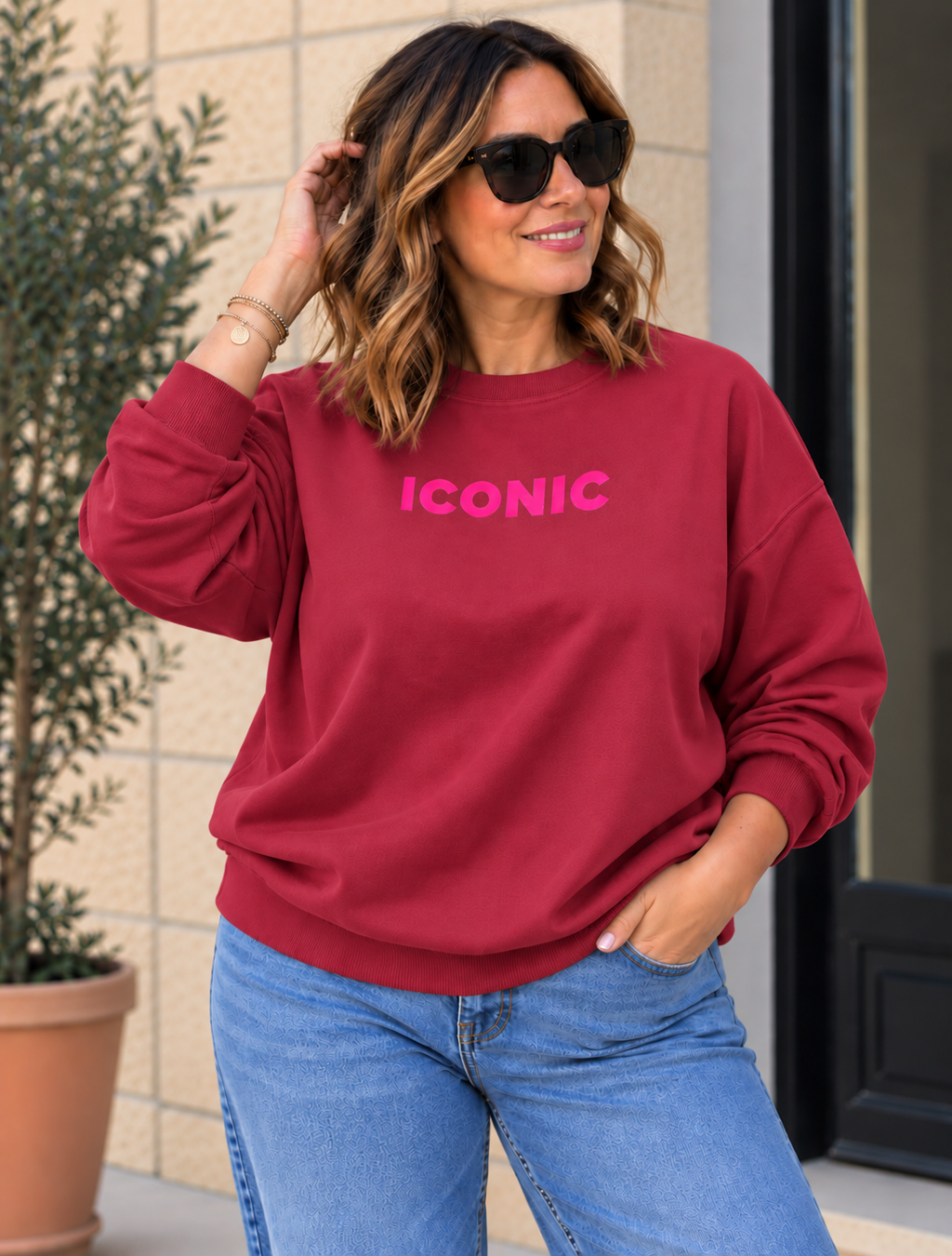 Sweat Iconic Grande Taille