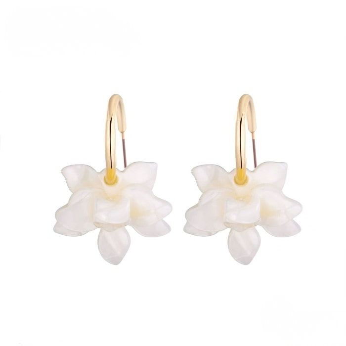 Boucles d’oreilles Lys