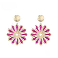 Boucles d’oreilles Camélia