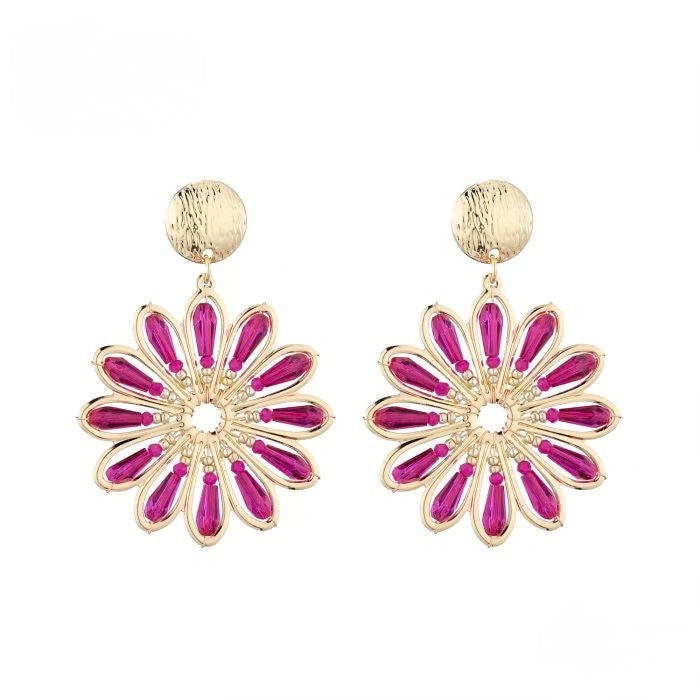 Boucles d’oreilles Camélia
