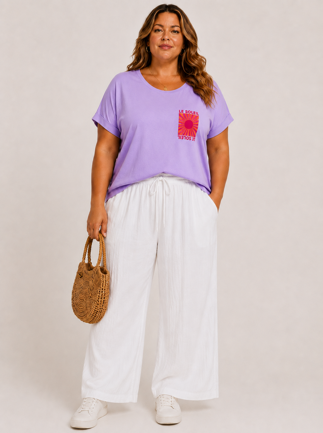 ☀️ Tee-shirt LE SOLEIL Grande Taille