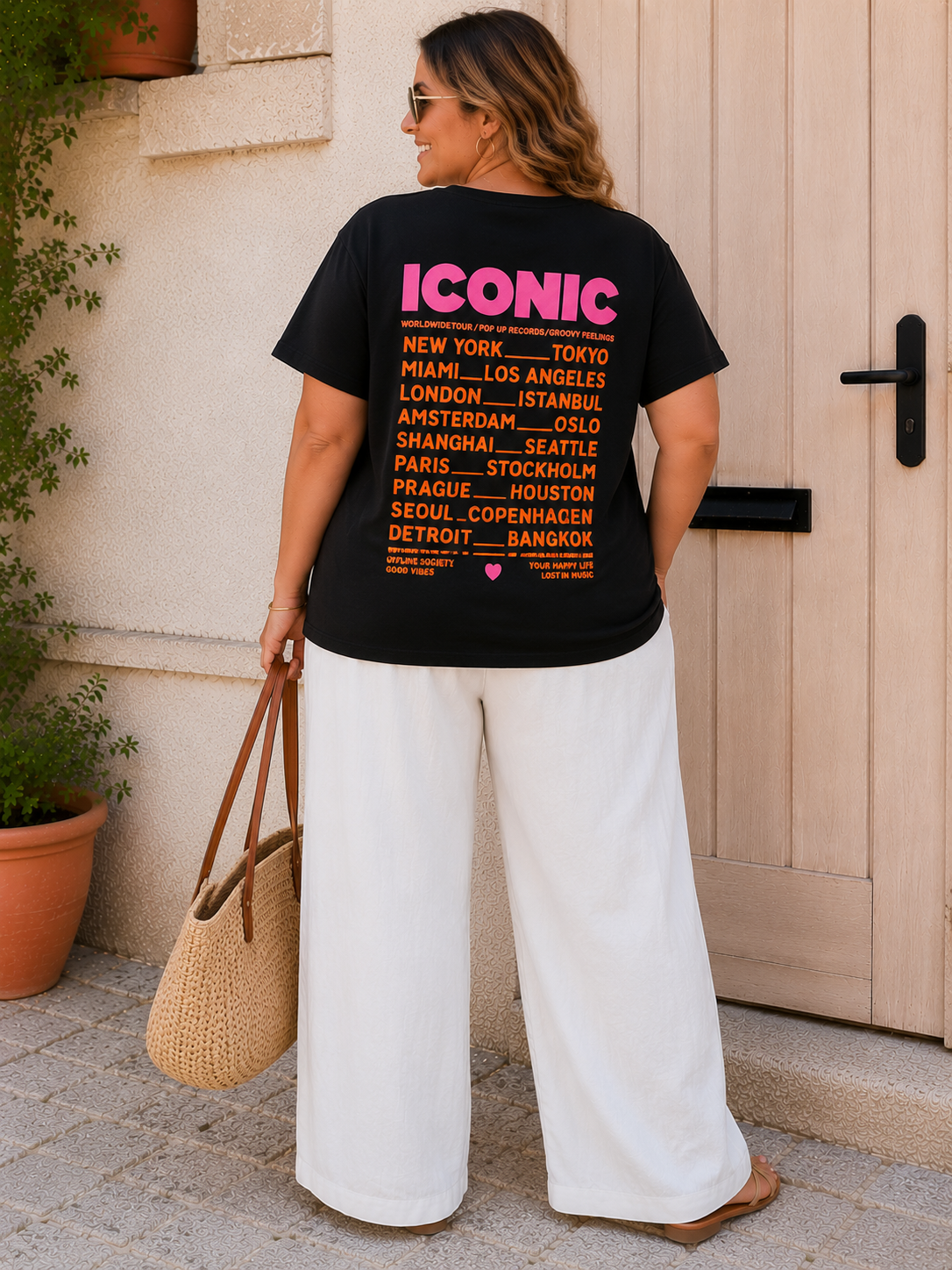 🌸 Tee shirt Iconic Grande Taille