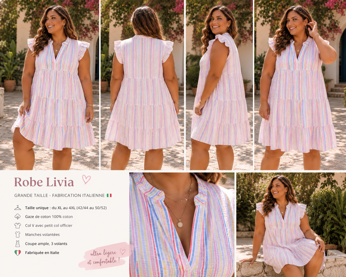 Robe Grande Taille Livia 🌈