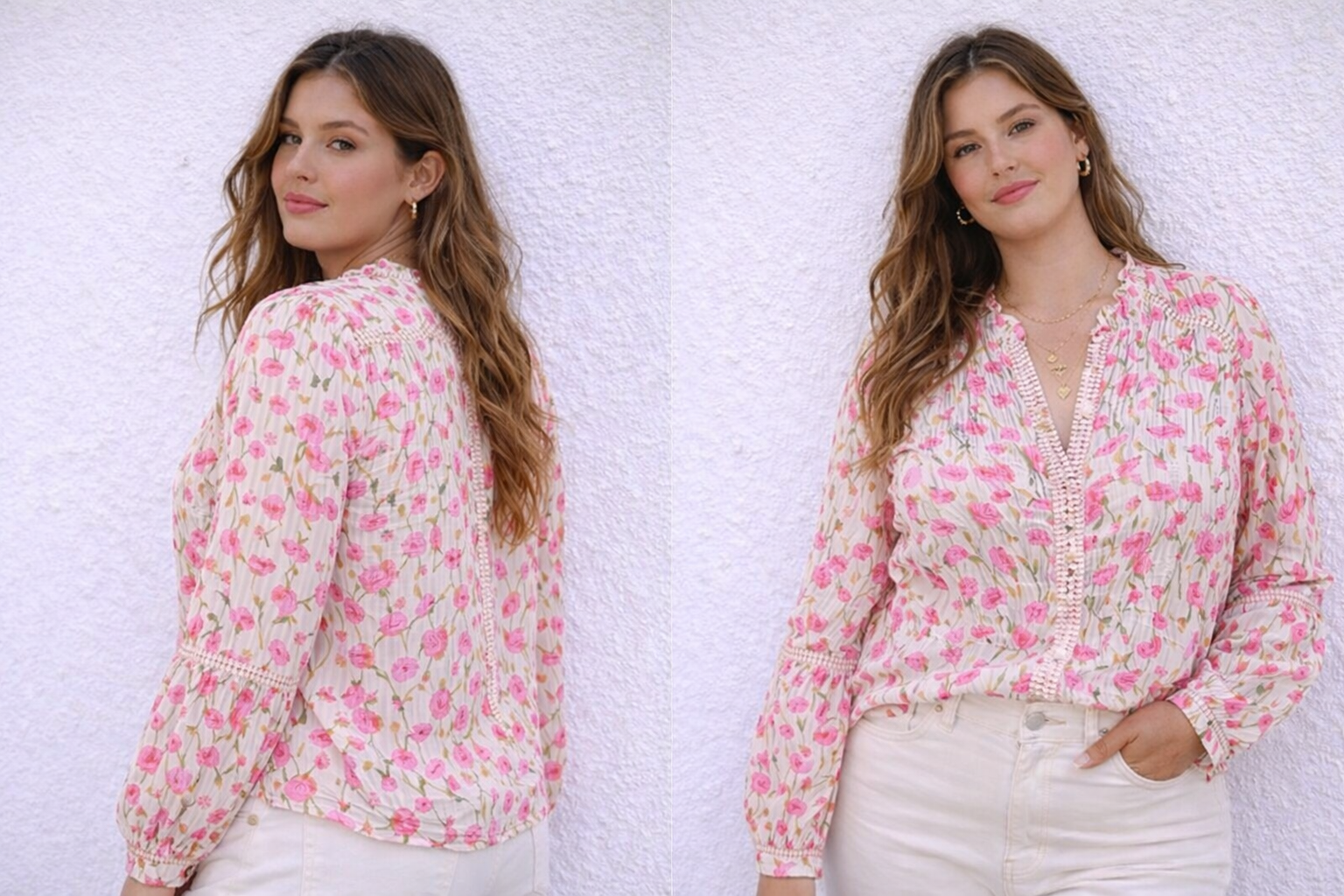 🌸 Blouse Rosalya – Bohème & lumineuse