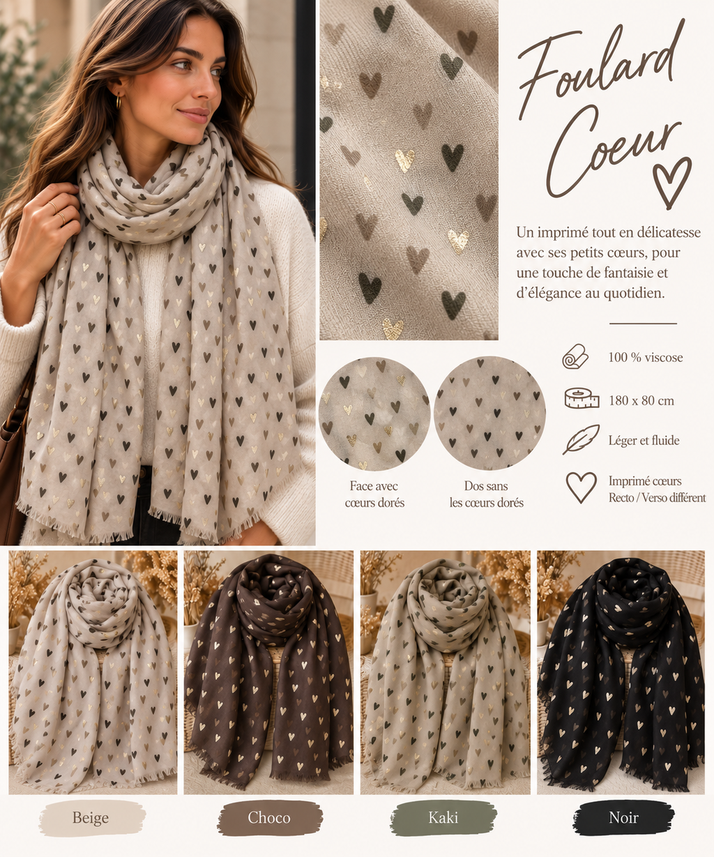 Foulard Amour