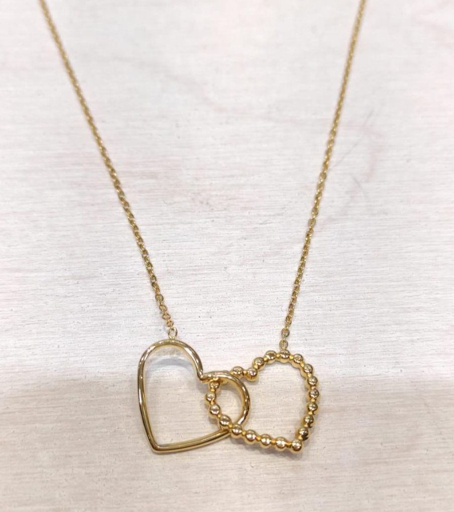 Collier 2 Coeurs