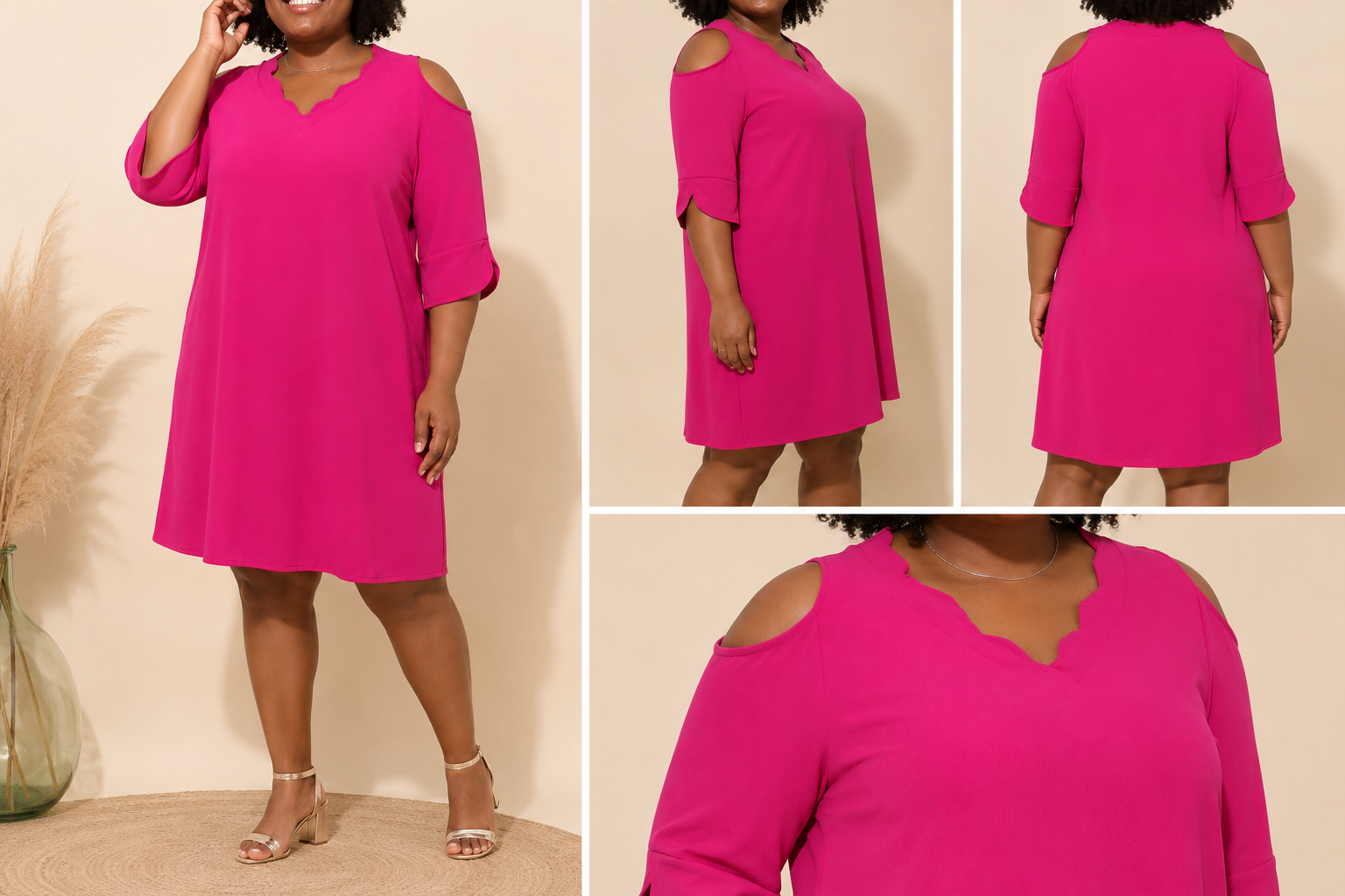 Robe Julia – Grande Taille