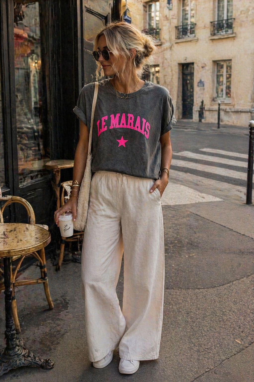 🛍️ T-shirt Le Marais – Esprit Casual Chic