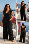 🌿 Combinaison Large Sélène – Grande Taille
