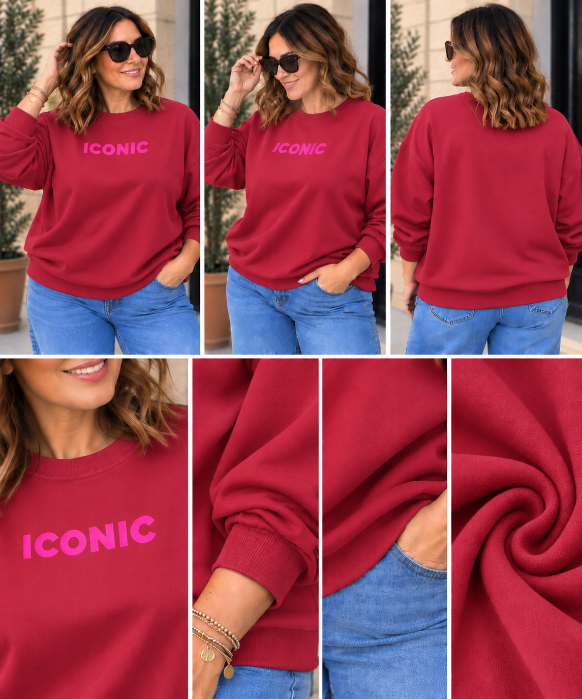 Sweat Iconic Grande Taille