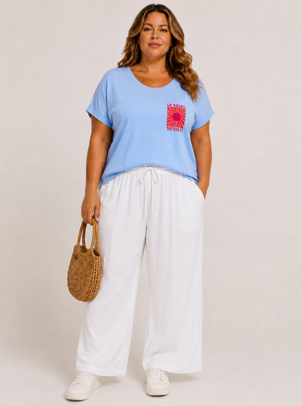 ☀️ Tee-shirt LE SOLEIL Grande Taille