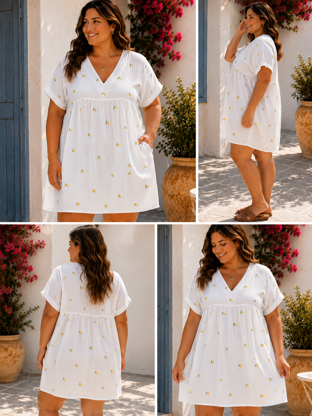🍋 Robe / Short Grande Taille Limonella
