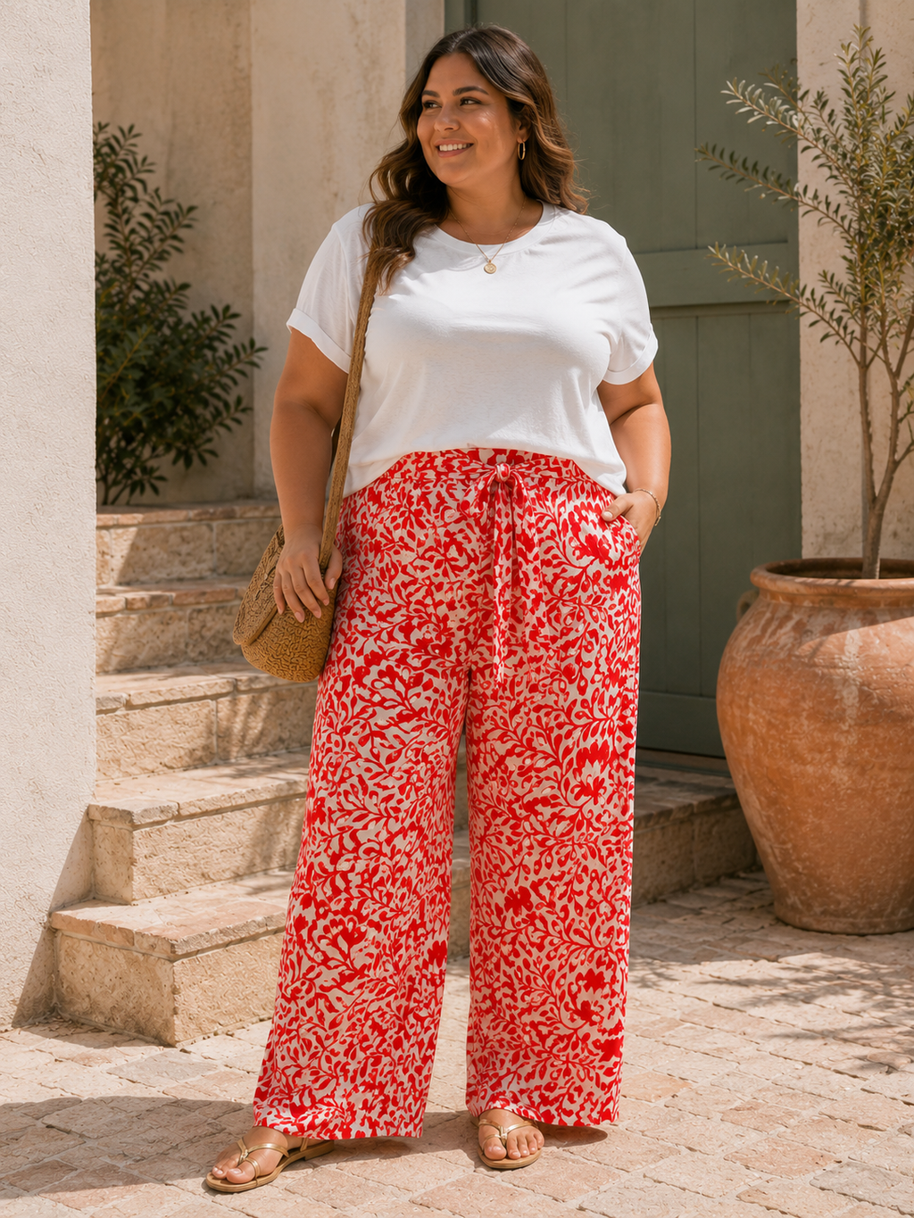 Pantalon Coraline – Grande Taille ❤️