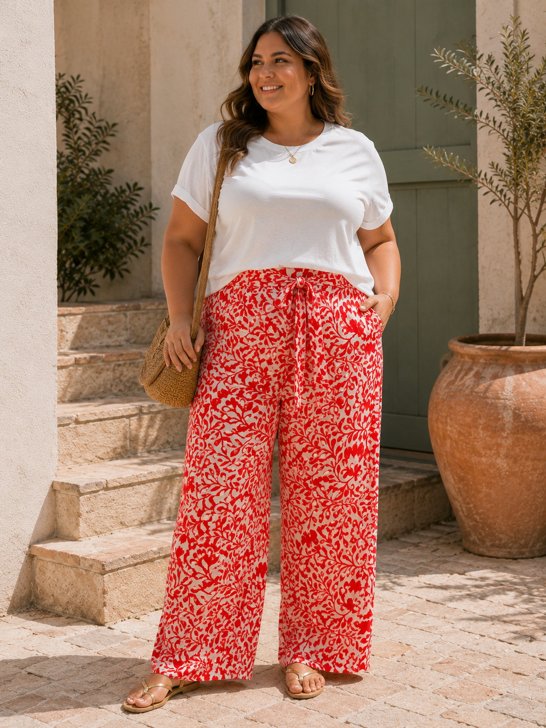 Pantalon Coraline – Grande Taille ❤️
