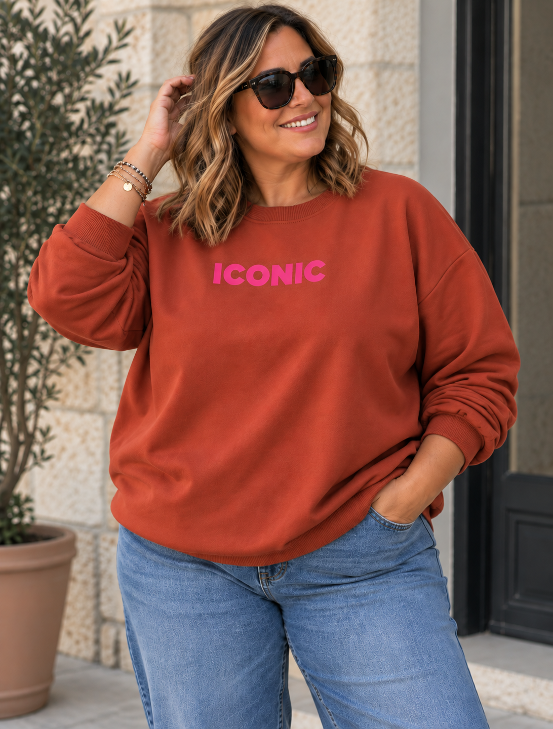 Sweat Iconic Grande Taille