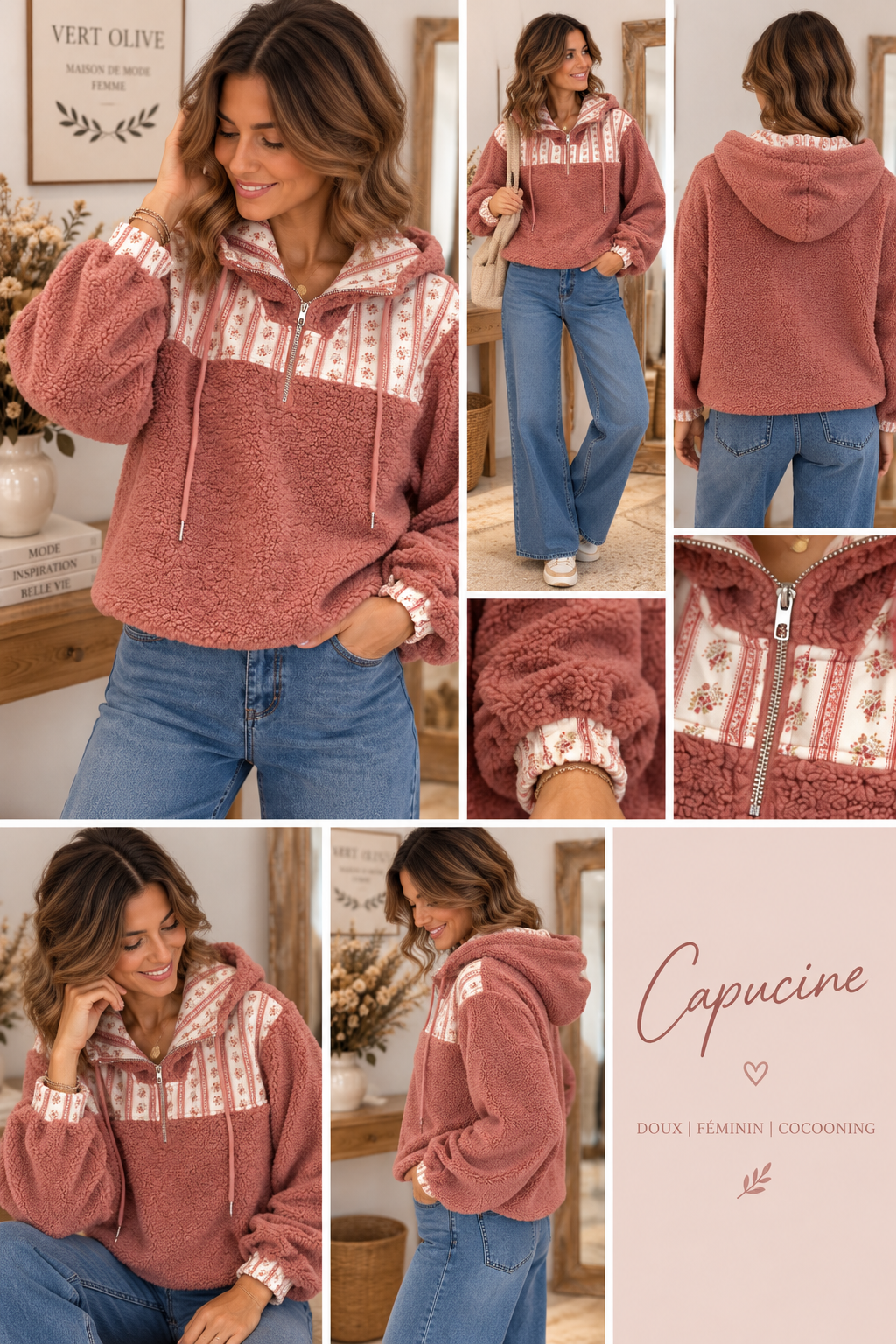 Sweat Capucine 🌸