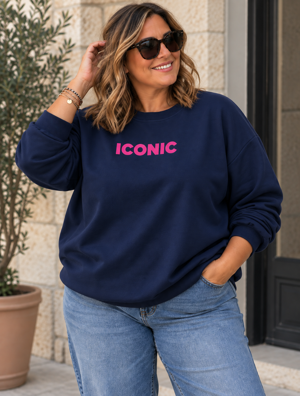 Sweat Iconic Grande Taille