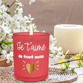 Bougie "Je t'aime"