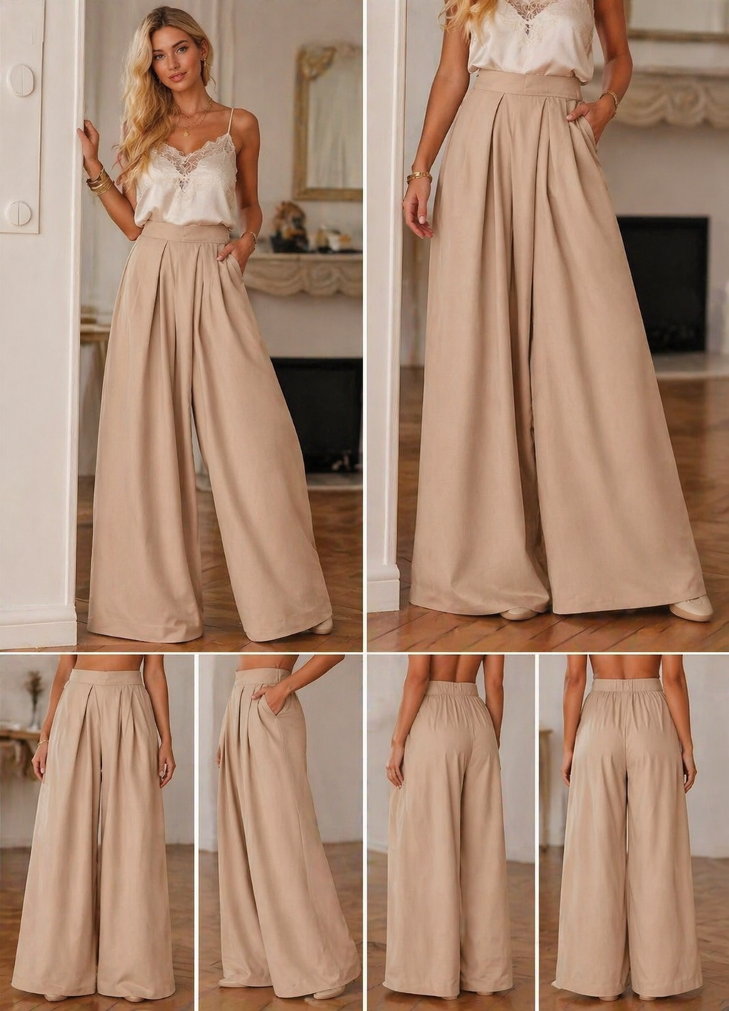 🛍️ Pantalon Palazzo – Chic & Fluide