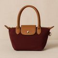 Mini sac cuir – Esprit Longchamp revisité