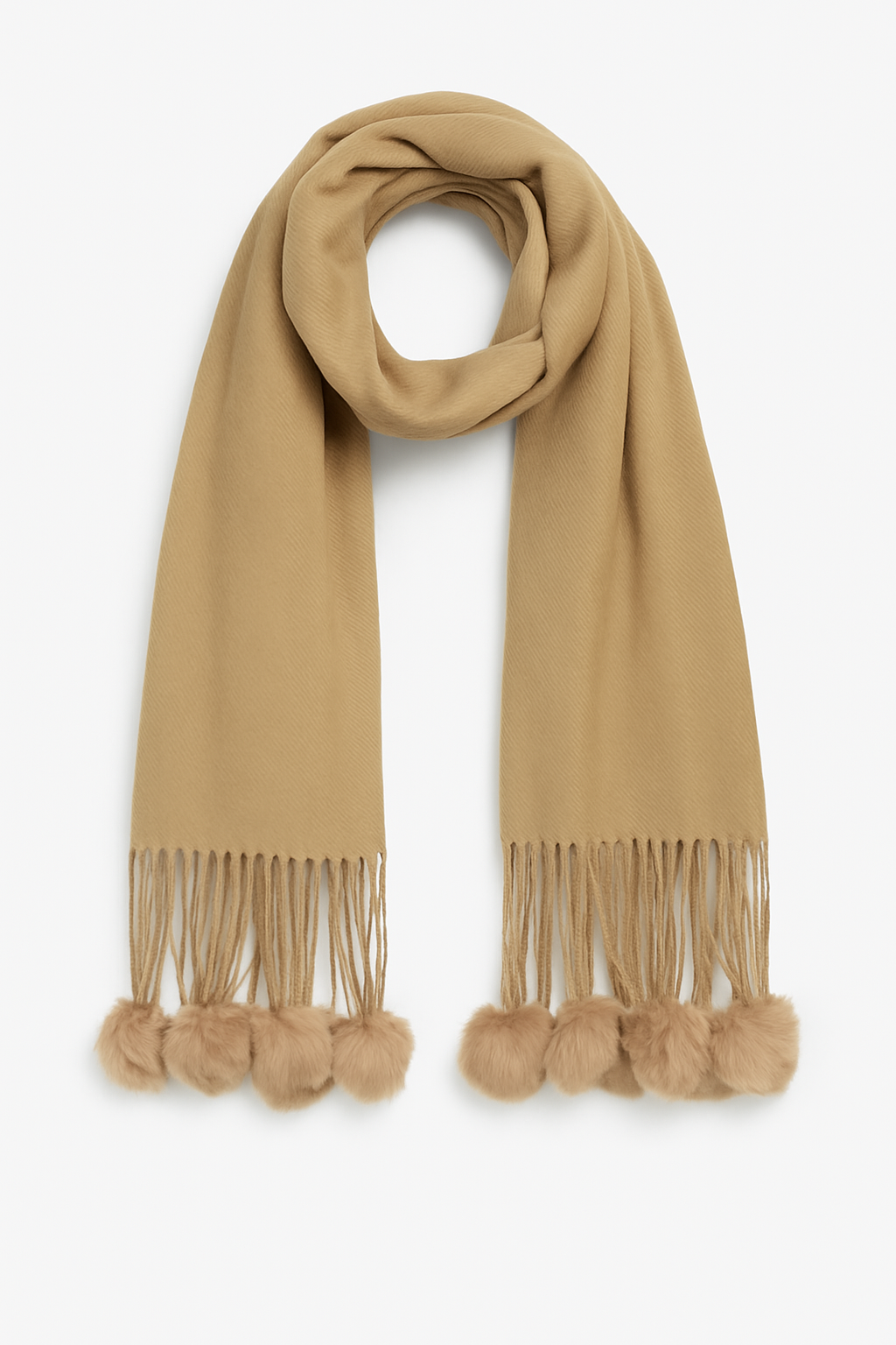 Echarpe pompom