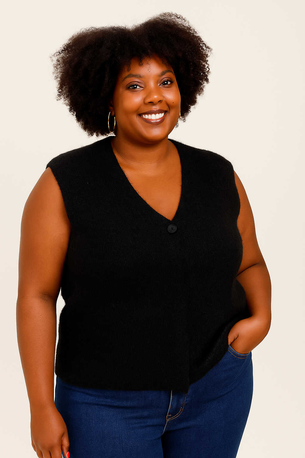 Pull sans manches Kelia