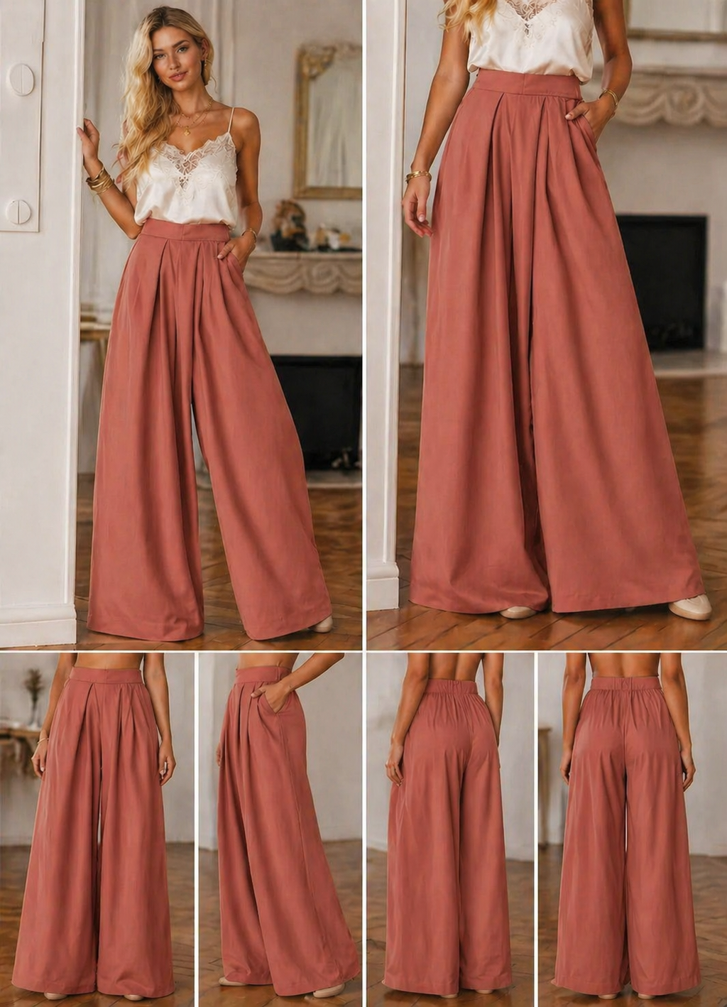 🛍️ Pantalon Palazzo – Chic & Fluide