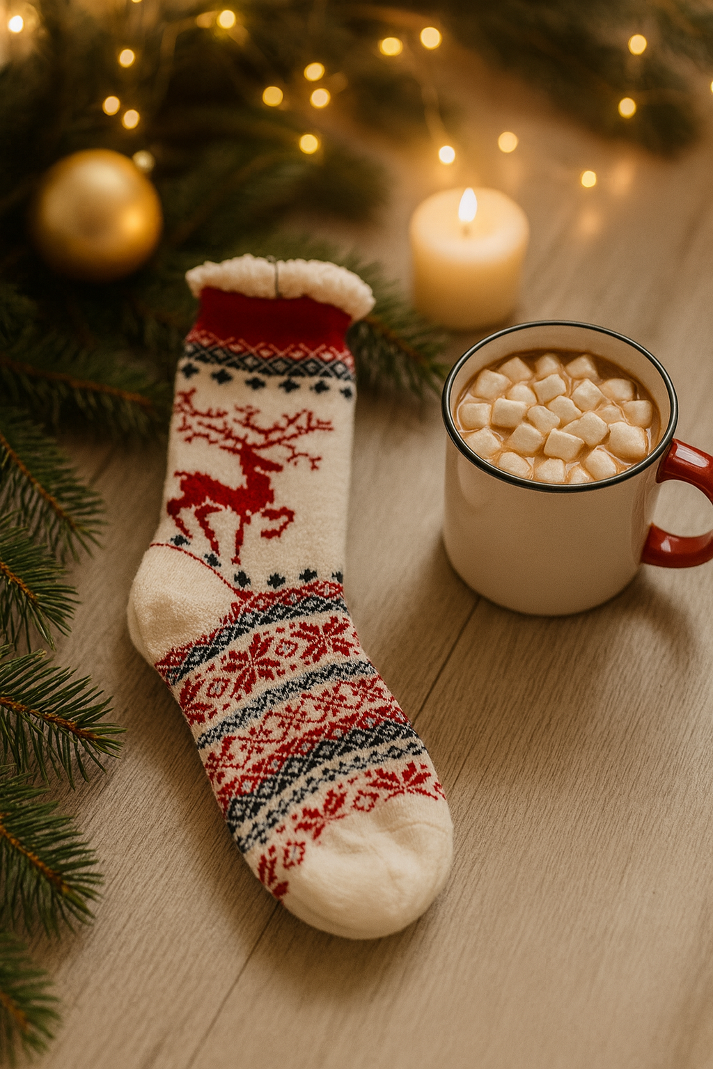 Chaussettes de Noël Femme
