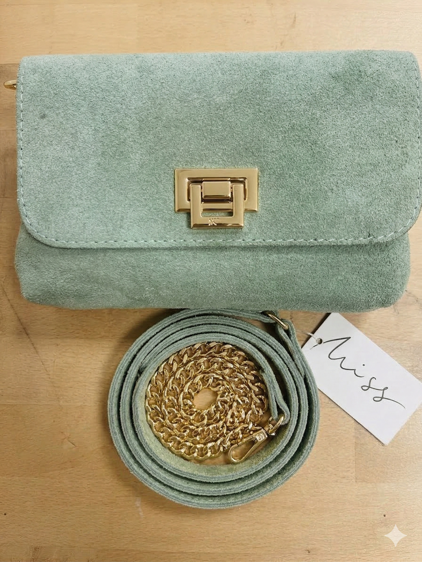 Sac cuir suédé Élisa