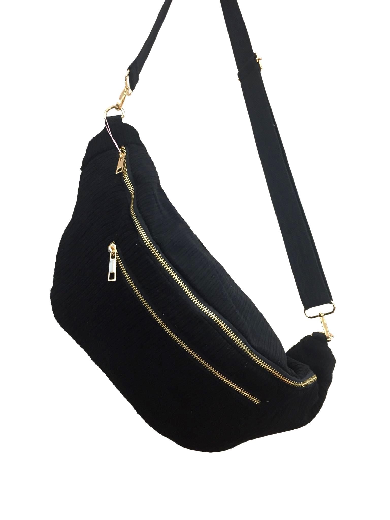 Sac banane Velours