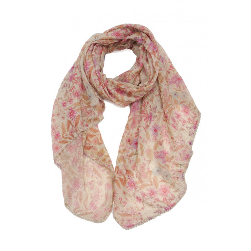 Foulard plissée