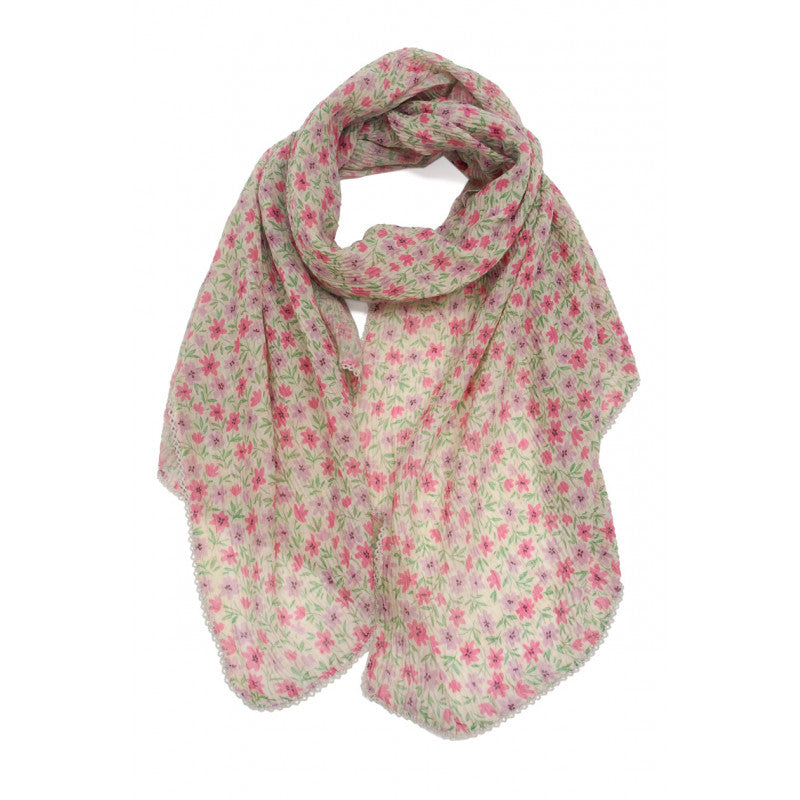 Foulard fleurs