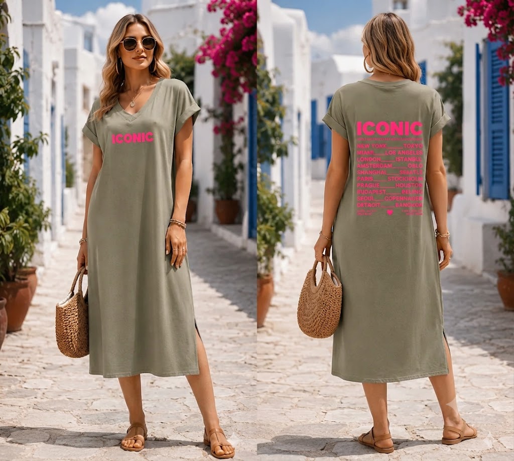 Robe longue Iconic