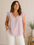 🌿 Blouse Nora – Grande Taille