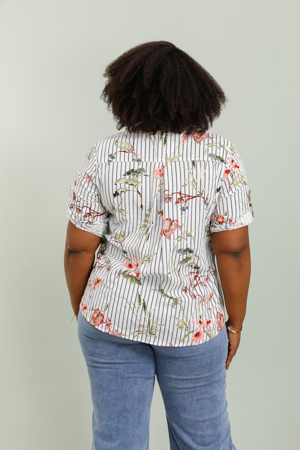 🌿 Blouse Summer – Grande Taille