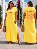 Robe longue Iconic – Grande Taille