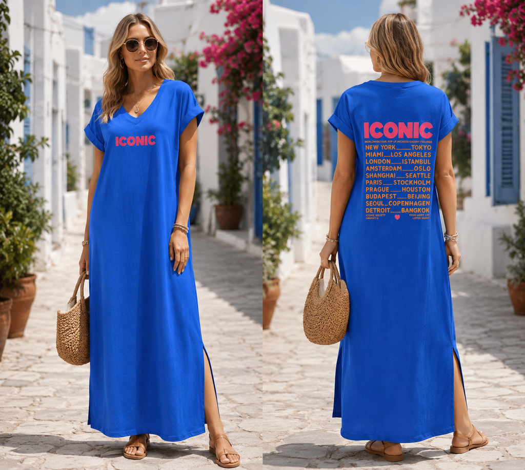 Robe longue Iconic