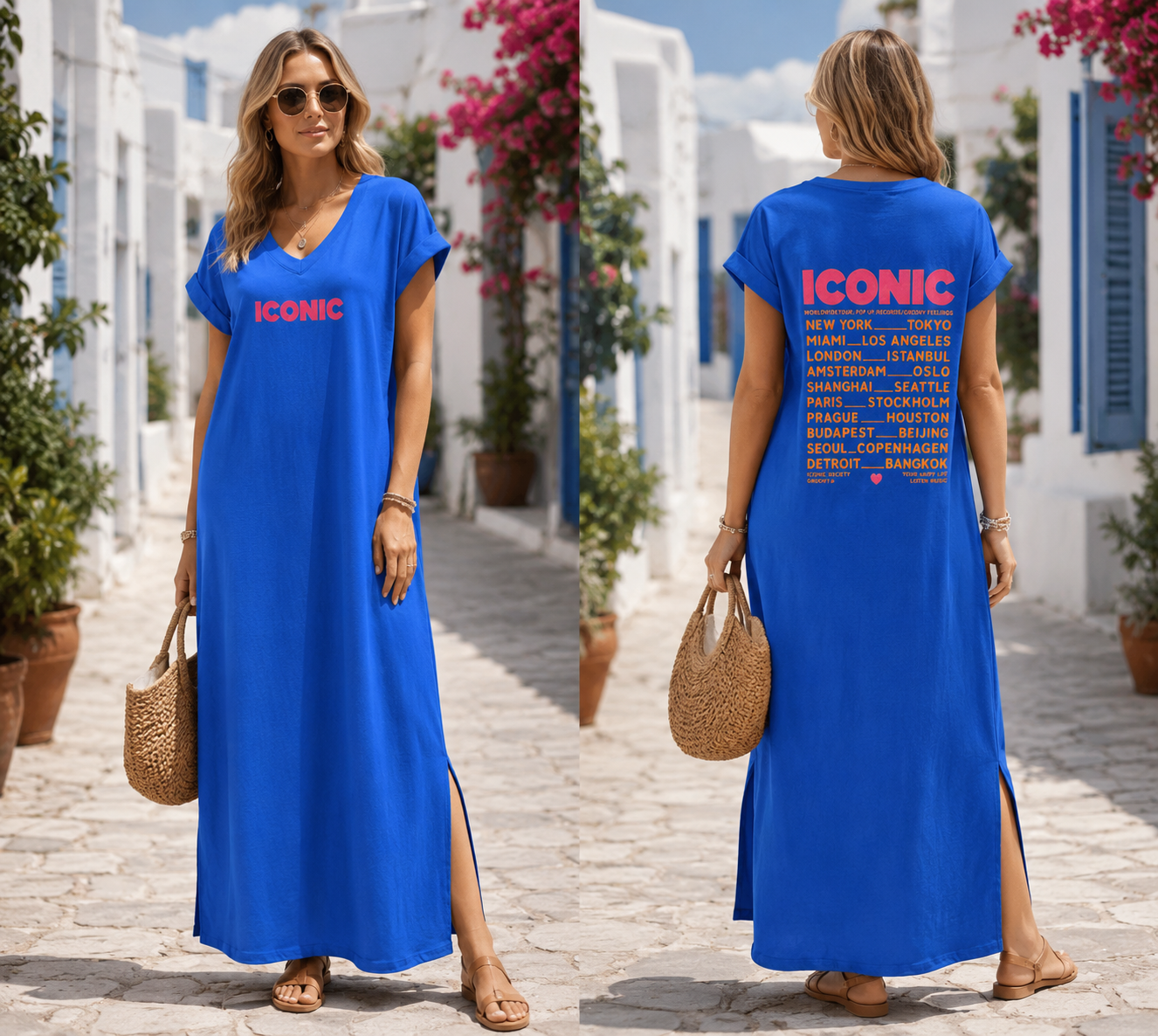 Robe longue Iconic
