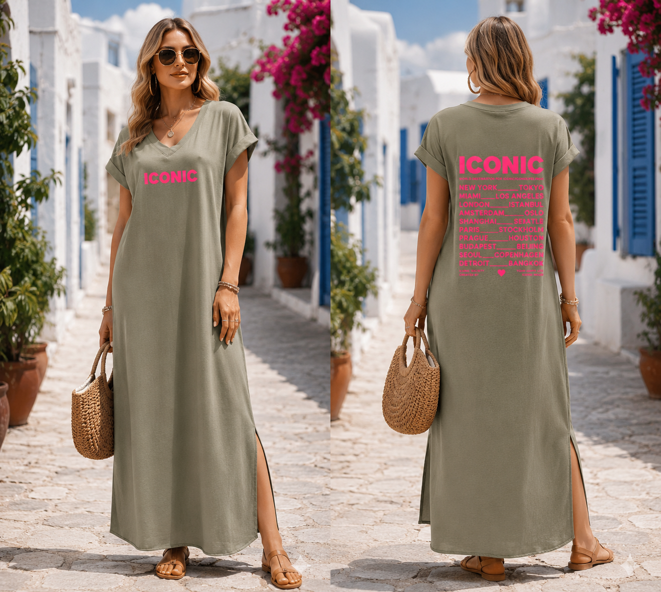 Robe longue Iconic
