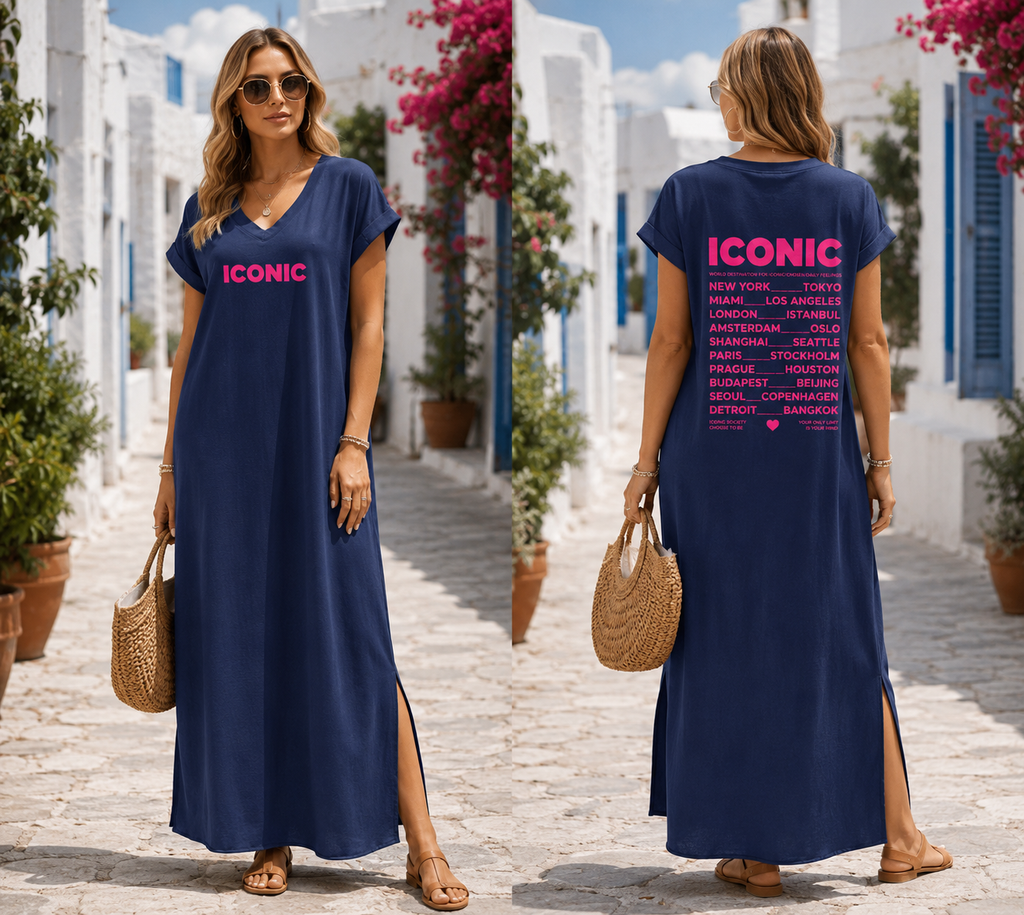 Robe longue Iconic