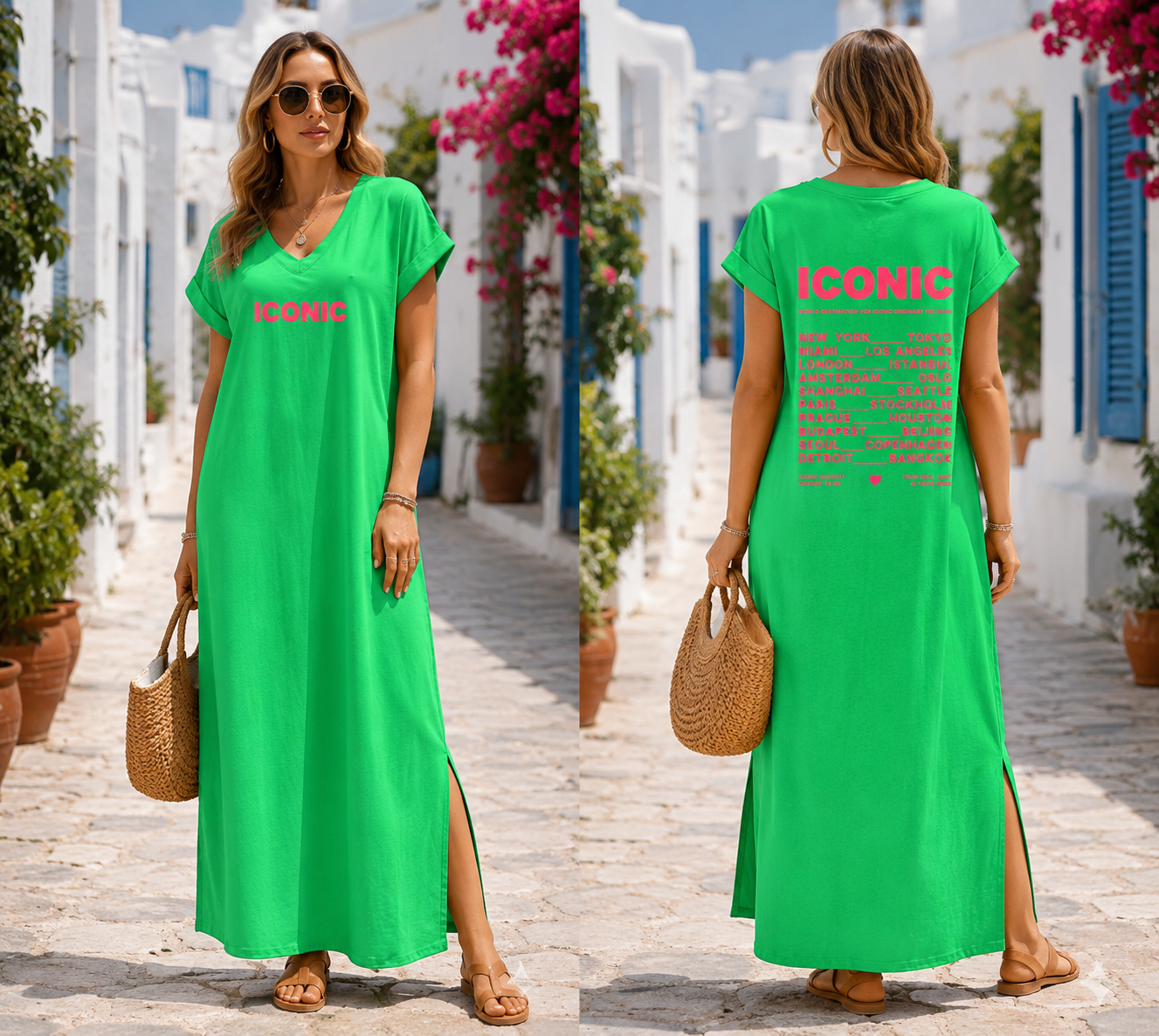 Robe longue Iconic