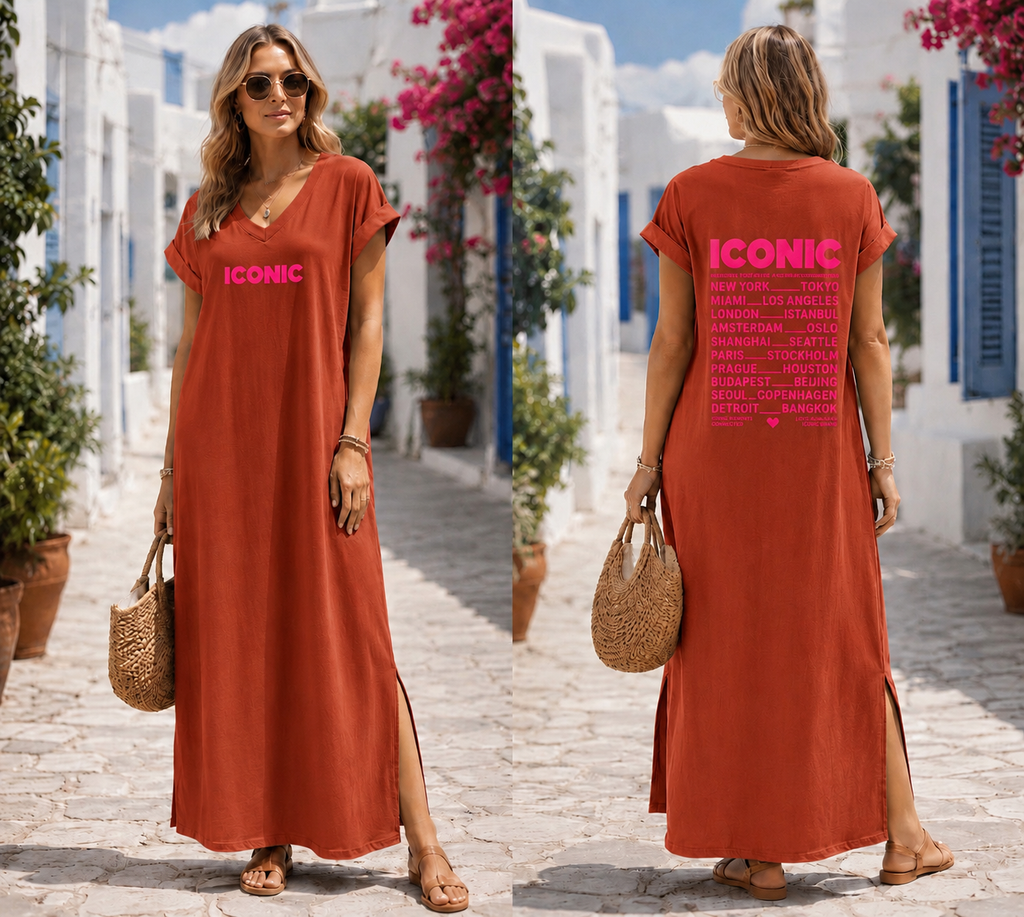 Robe longue Iconic